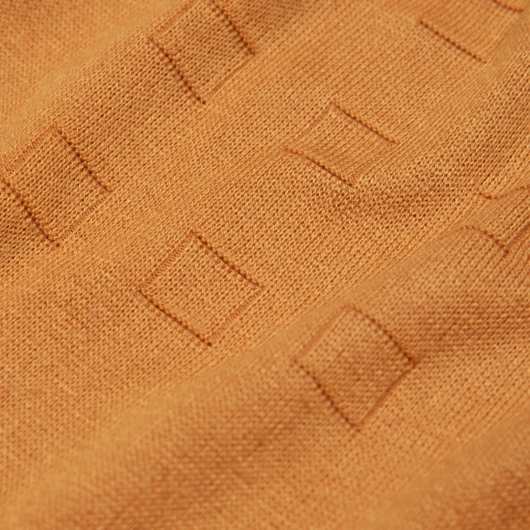 70s Fine Guage Tuck Stitch Tailored Knit Pullover