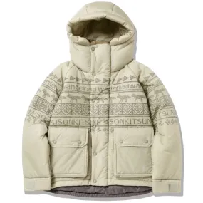 AND WANDER x Maison Kitsuné Nordic Borderinsulation Jacket Light Beige