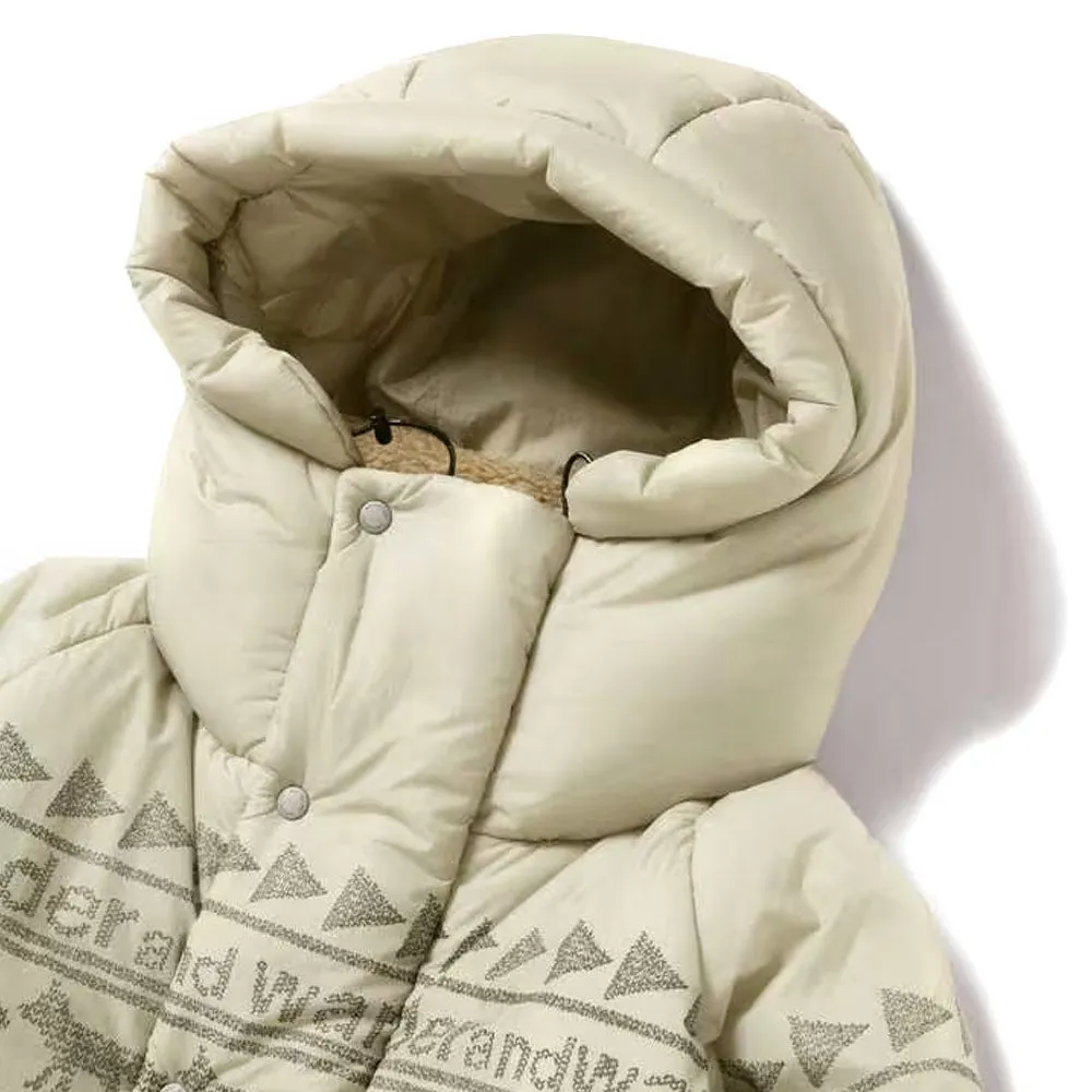 AND WANDER x Maison Kitsuné Nordic Borderinsulation Jacket Light Beige