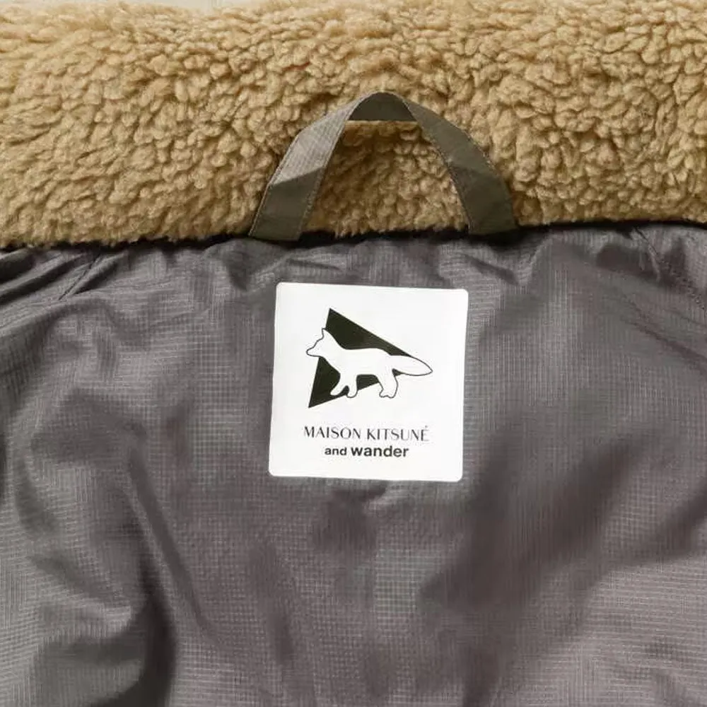 AND WANDER x Maison Kitsuné Nordic Borderinsulation Jacket Light Beige