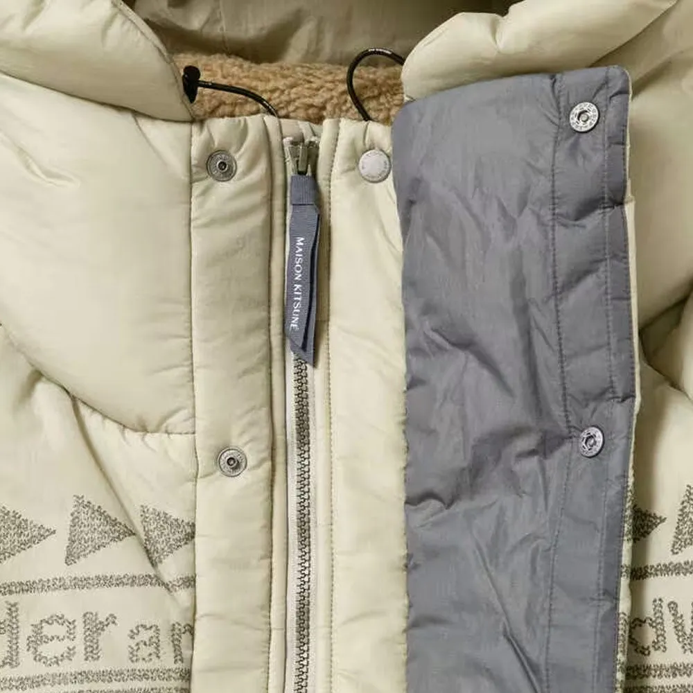 AND WANDER x Maison Kitsuné Nordic Borderinsulation Jacket Light Beige