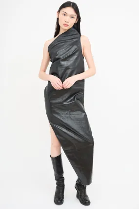 Black Athena Denim Maxi Dress