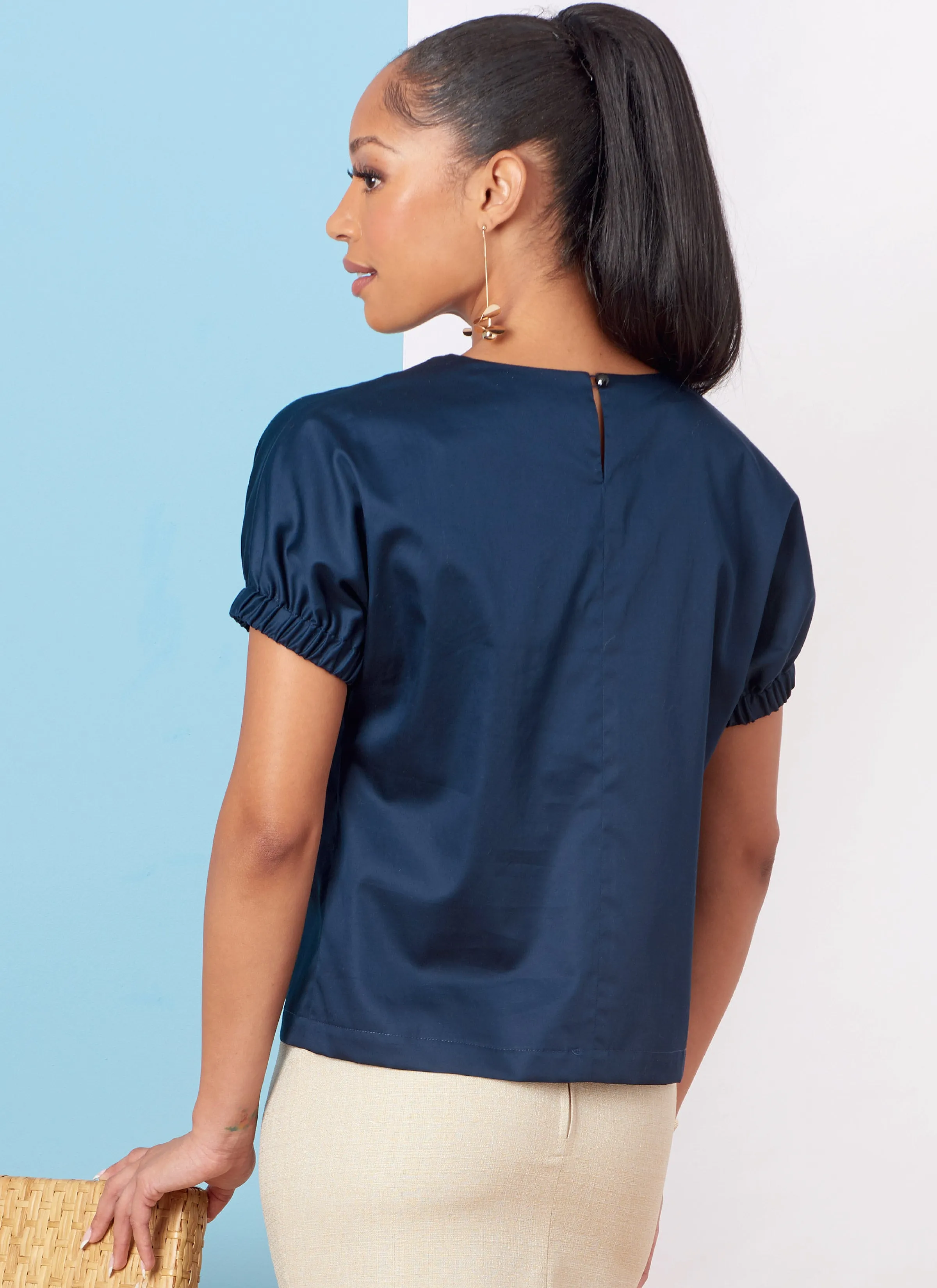 Butterick 6875 Tops sewing pattern