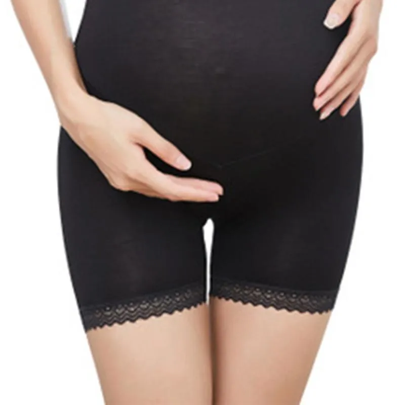 Comfy Solid Maternity Short Legging