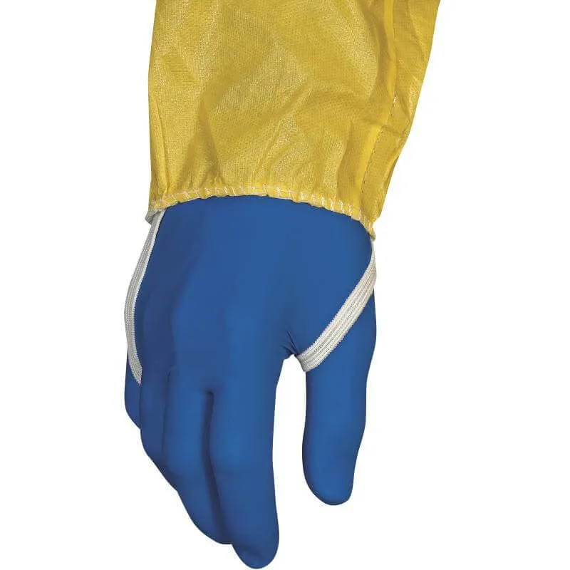 DeltaPlus Deltachem Coveralls With Taped Seams and Elastic Hood