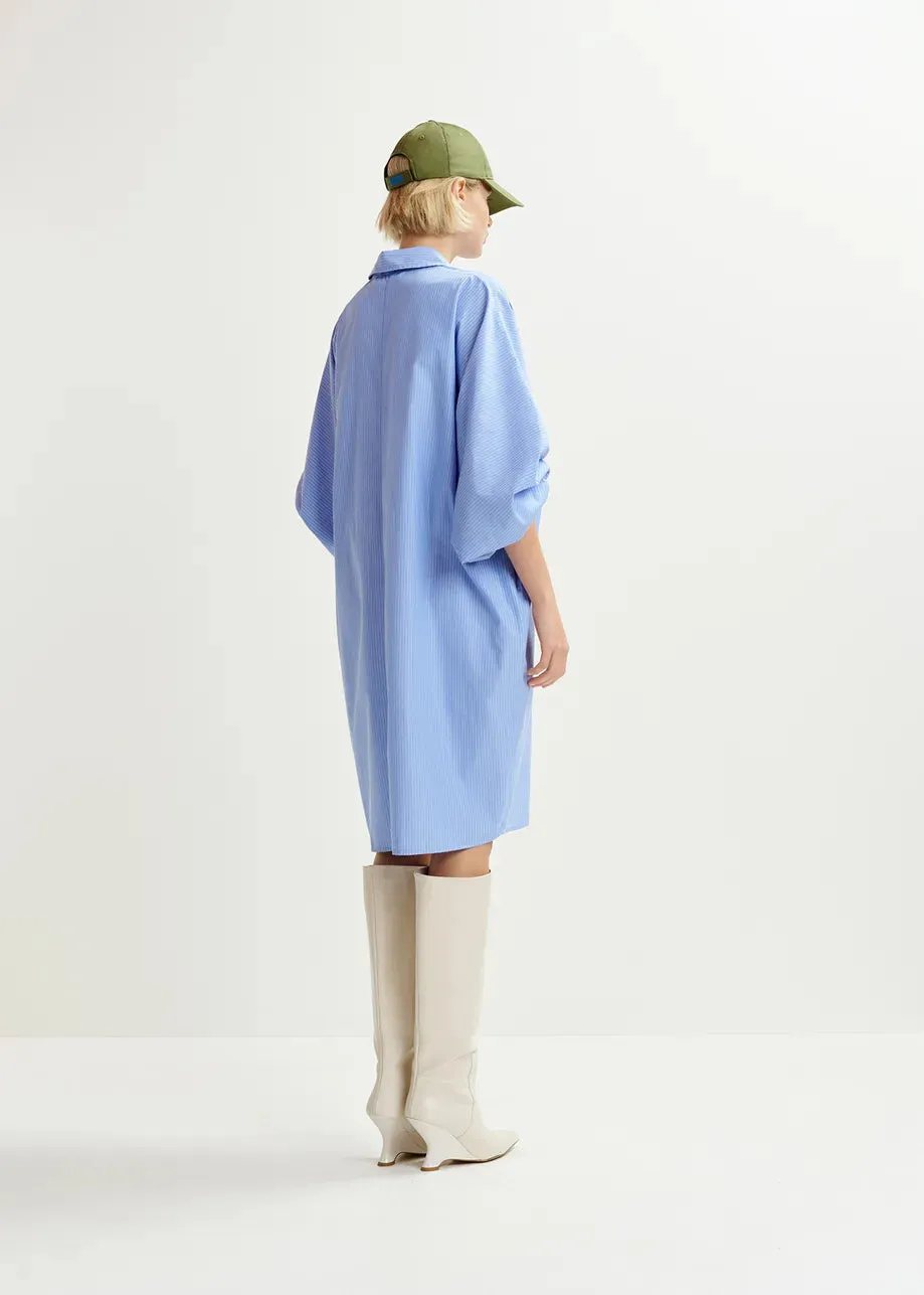 Essentiel Antwerp Hagittarius Dress in Denim Blue