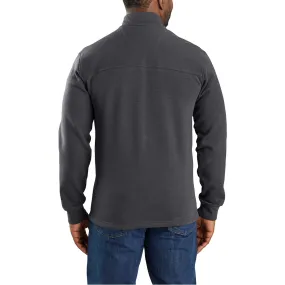 Flame Resistant Rain Defender Relaxed Fit Mock Neck Fleece Pullover - 029-Shadow | Carhartt 105012