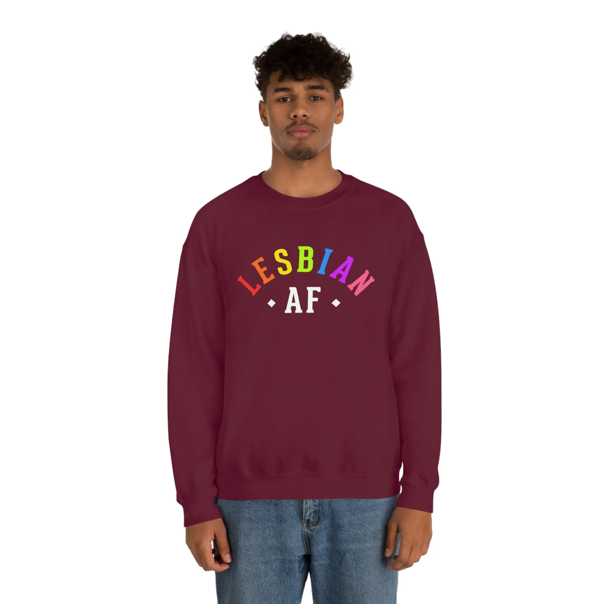 Lesbian AF Unisex Sweatshirt