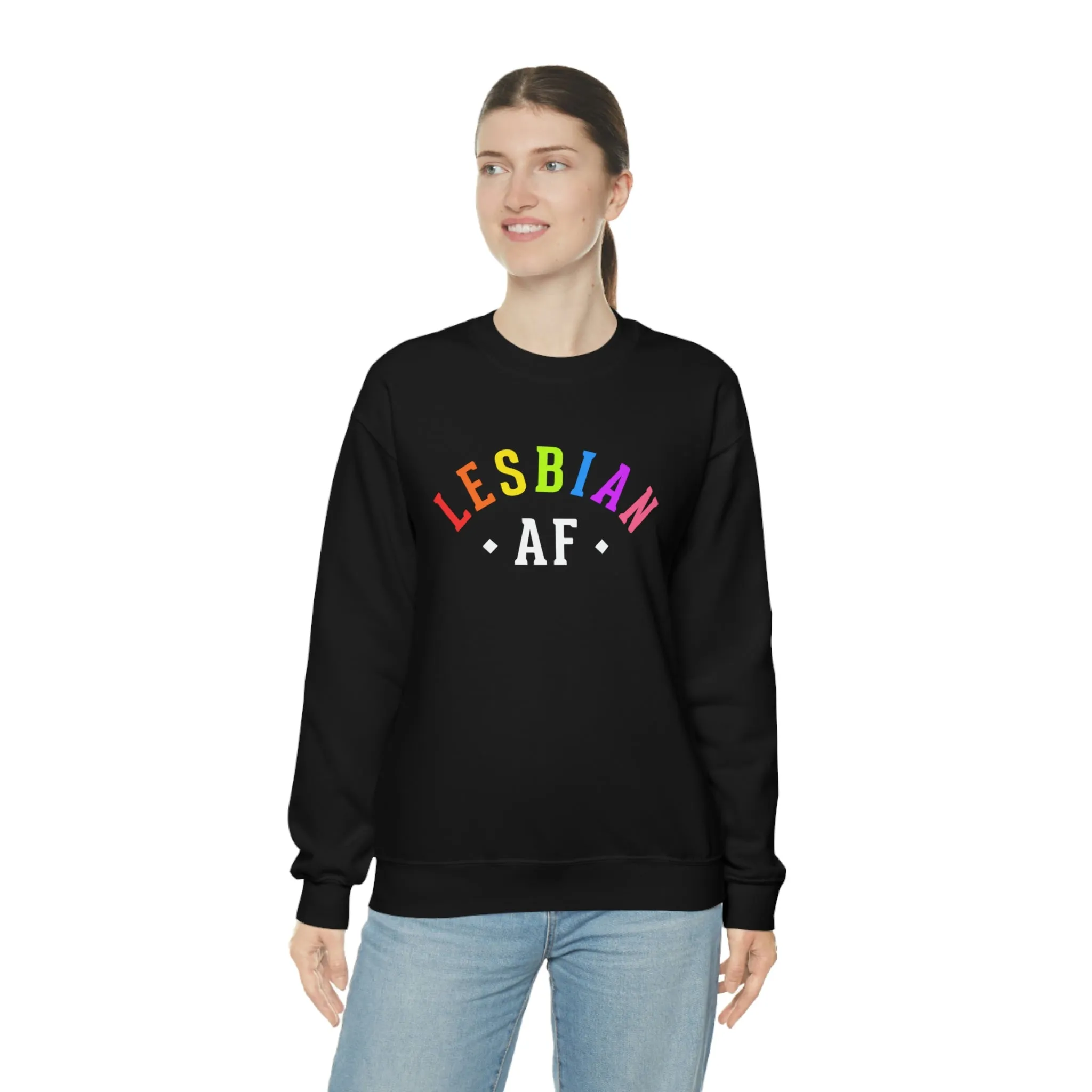Lesbian AF Unisex Sweatshirt