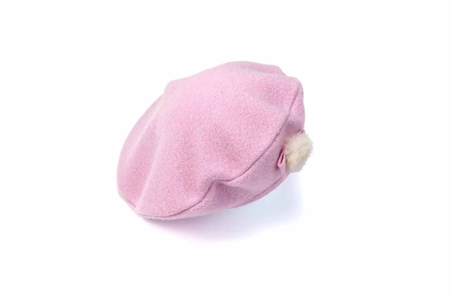 Marae Kids Girls Hat to Match Coat - Beret - Cream / Pink / Red / Light Blue / Navy Blue
