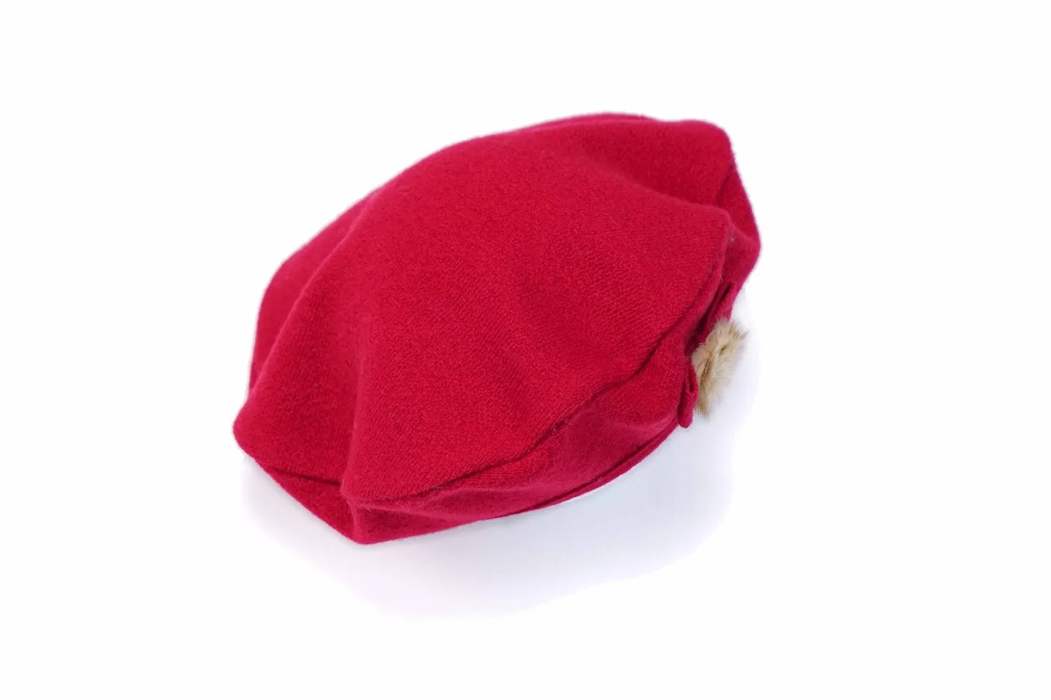 Marae Kids Girls Hat to Match Coat - Beret - Cream / Pink / Red / Light Blue / Navy Blue