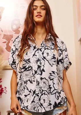 Our Favorite Versatile Button Down Top in Prints Made in USA