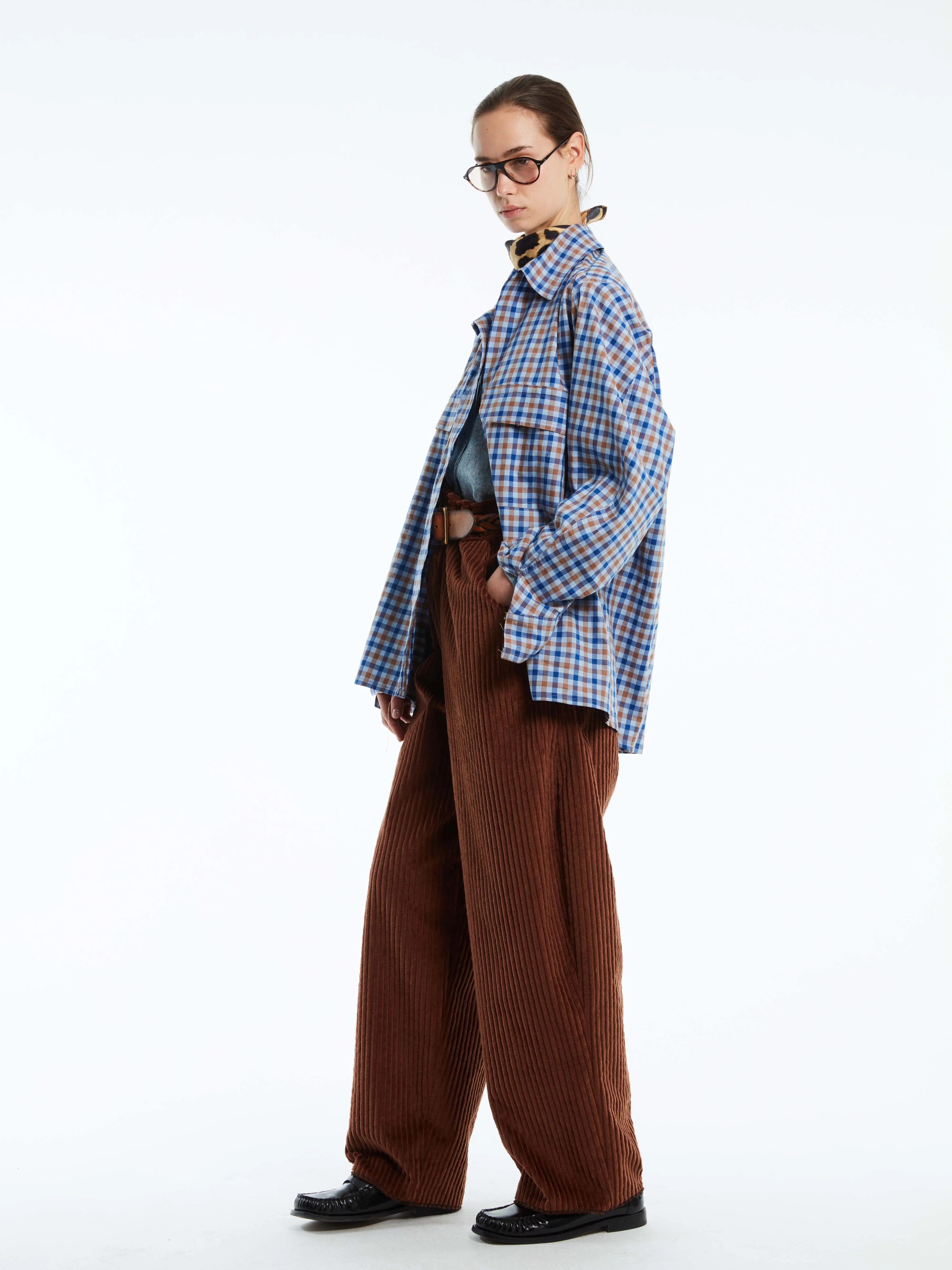 OVERSIZED BUTTON DOWN SHIRT