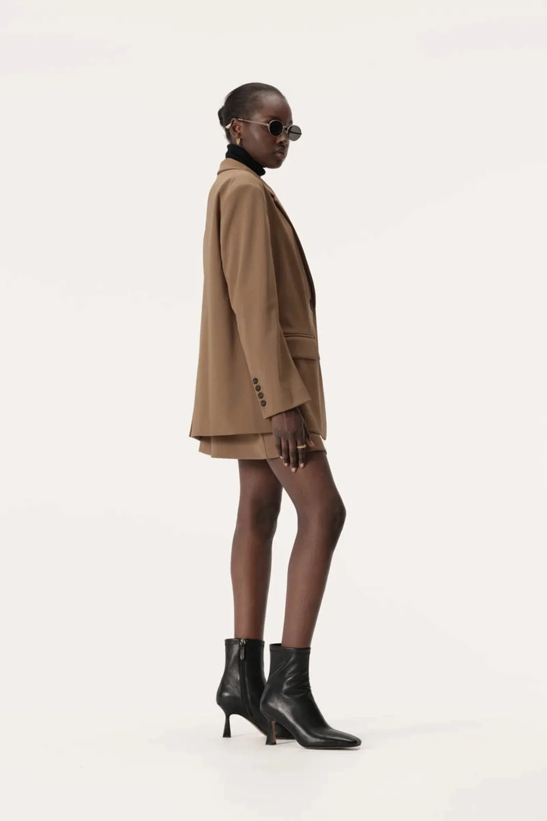 RAQUEL BLAZER | DARK TAUPE