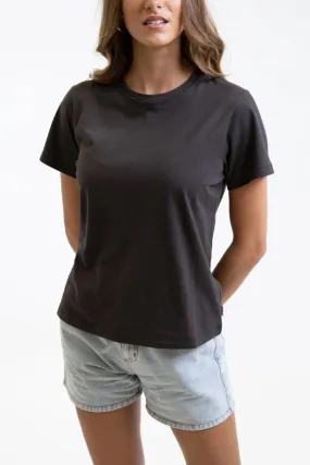 RHYTHM CLASSIC BOYFRIEND TEE - BLACK