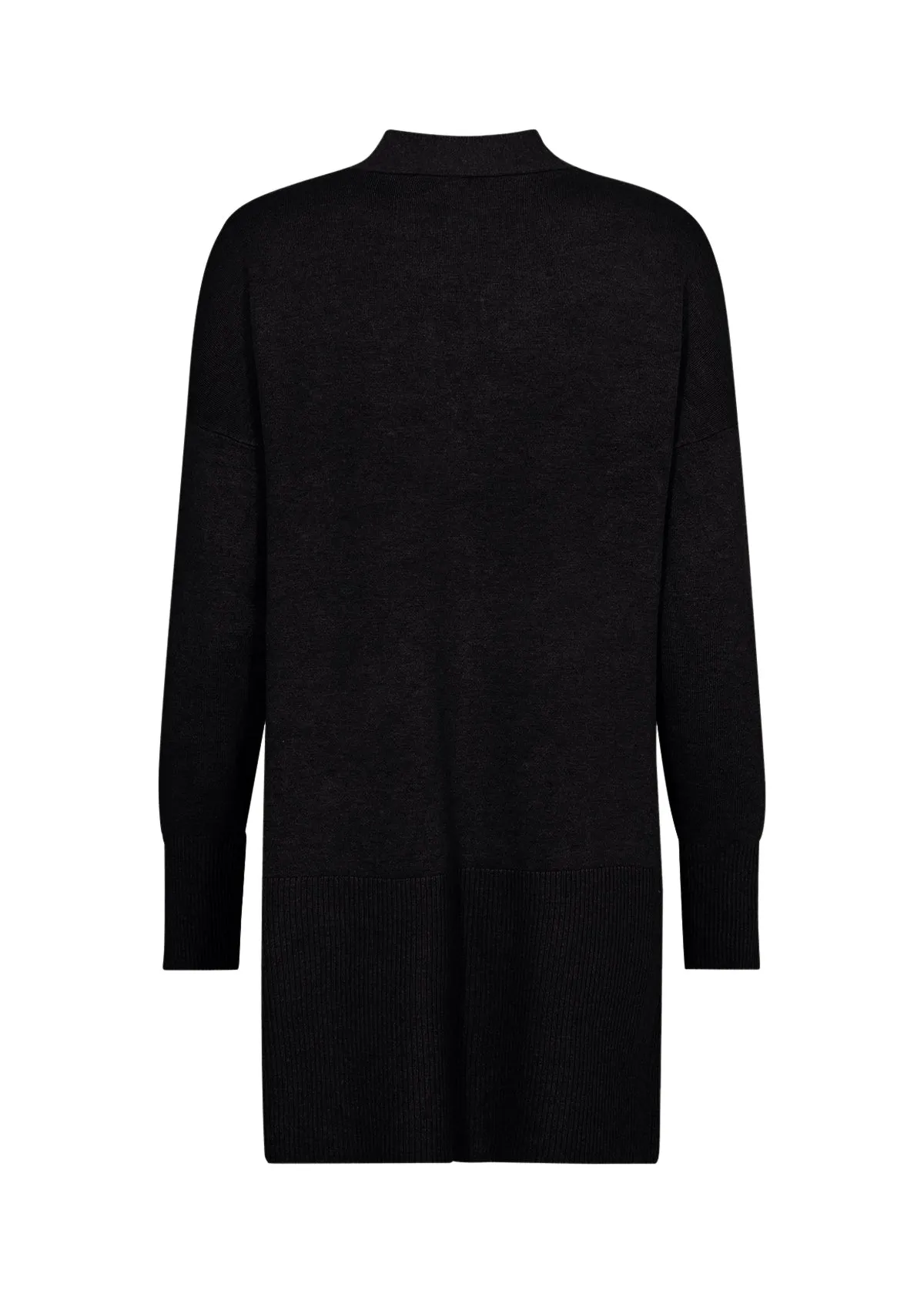 Soya Concept Open Front Long Sleeve Cardigan Top