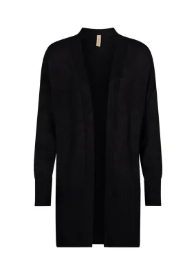 Soya Concept Open Front Long Sleeve Cardigan Top