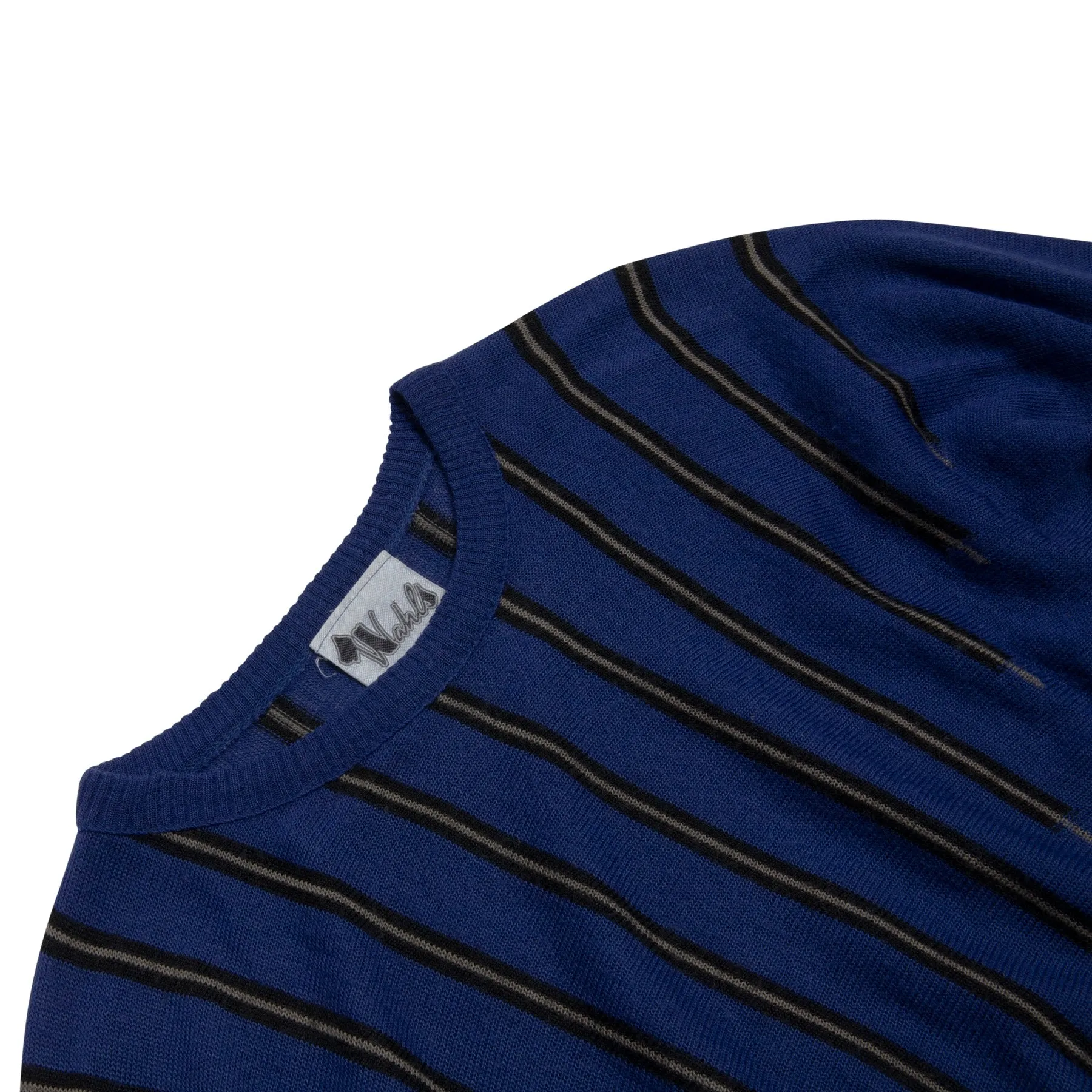 Stockinette Knit Intarsia Dolman Sleeve Jumper