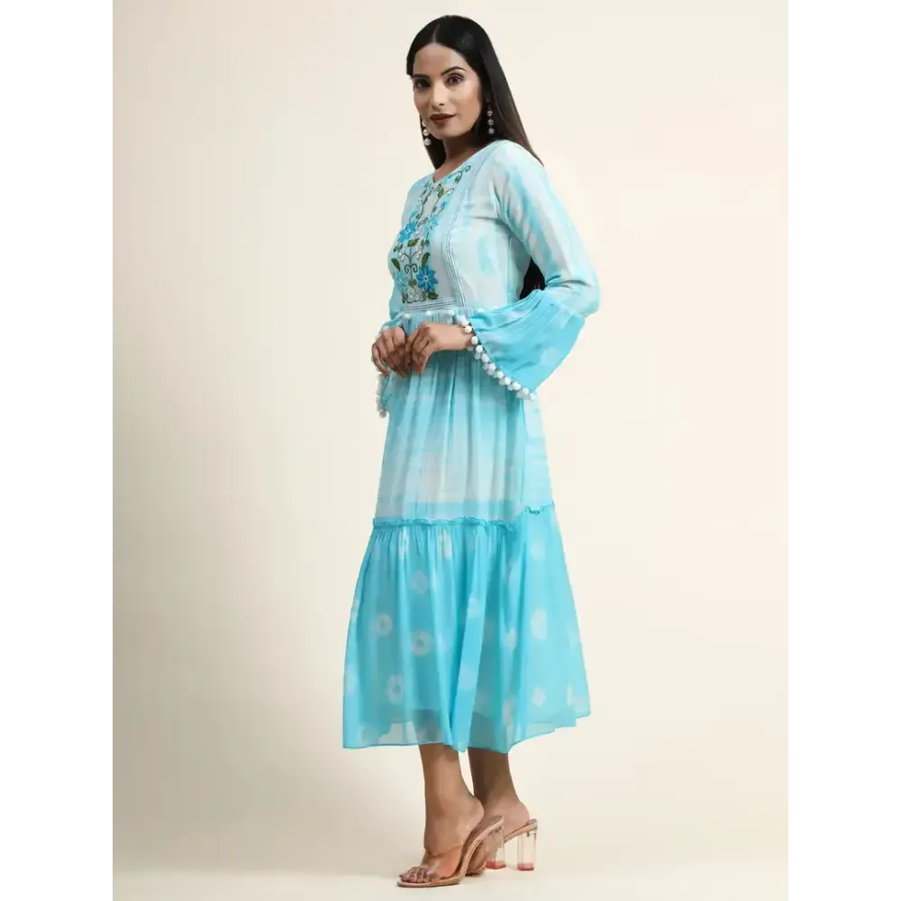 Stylish Fancy Designer Viscose Rayon Dresses For Women