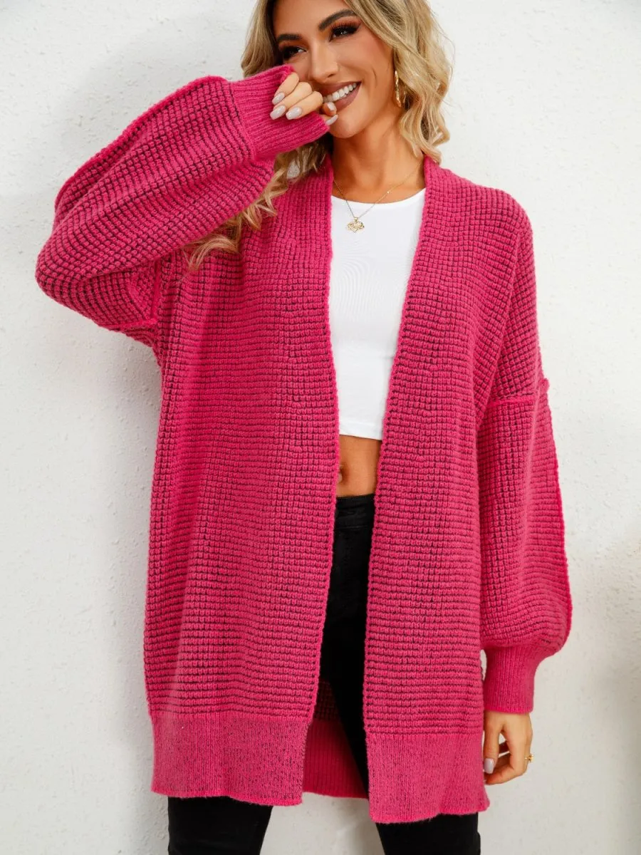 Warm Whisper Cardigan Sweater Pink